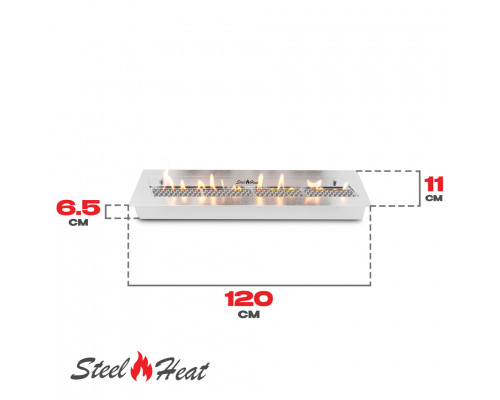 Топливный блок SteelHeat S-LINE 1200 Топливный блок SteelHeat S-LINE 1200