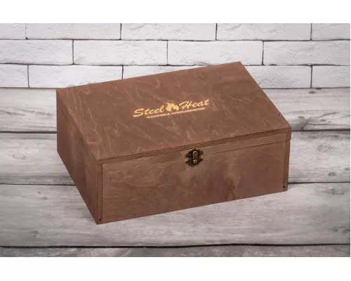 Подарочный набор SteelHeat PREMIUM BOX GLORIA красный + деревянная коробка + стартовый комплект Подарочный набор SteelHeat PREMIUM BOX GLORIA красный + деревянная коробка + стартовый комплект